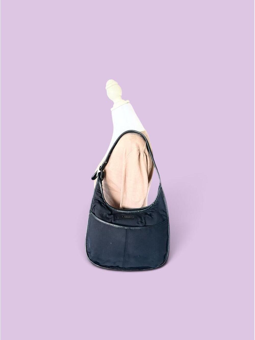 Coach Women's Black and Navy Bag